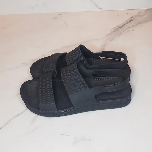 Reef Water Vista Sandals Black 6 - Picture 3 of 6